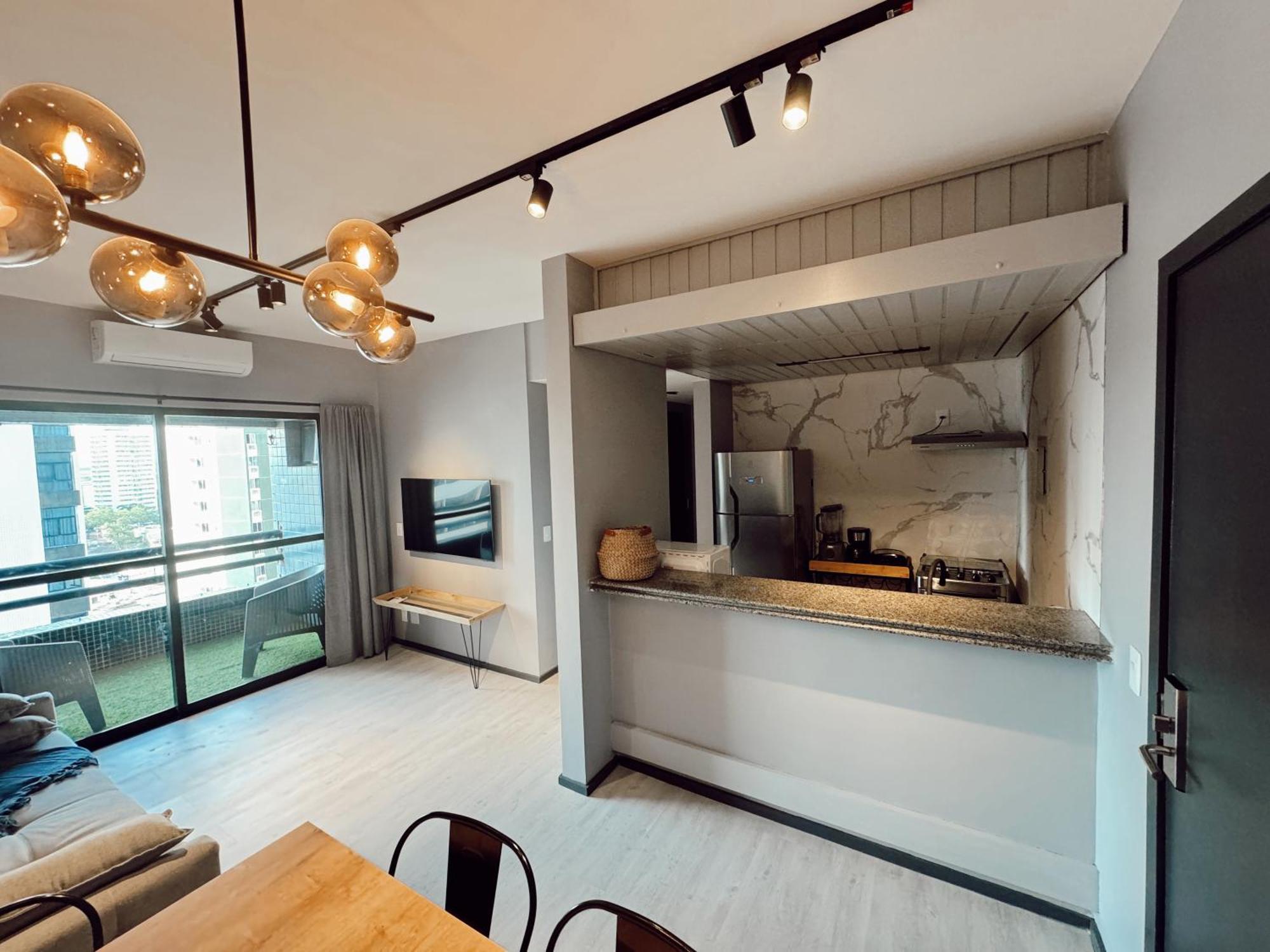Ferienwohnung Flat Chelsea Frente Ao Dona Lindu Recife Exterior foto